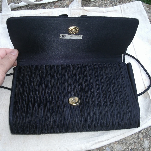 Carla Marchi Evening Bag Purse w/ Strap - Picture 3 of 8